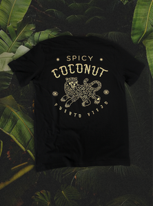 Spicy Coconut TEE - Vintage Black