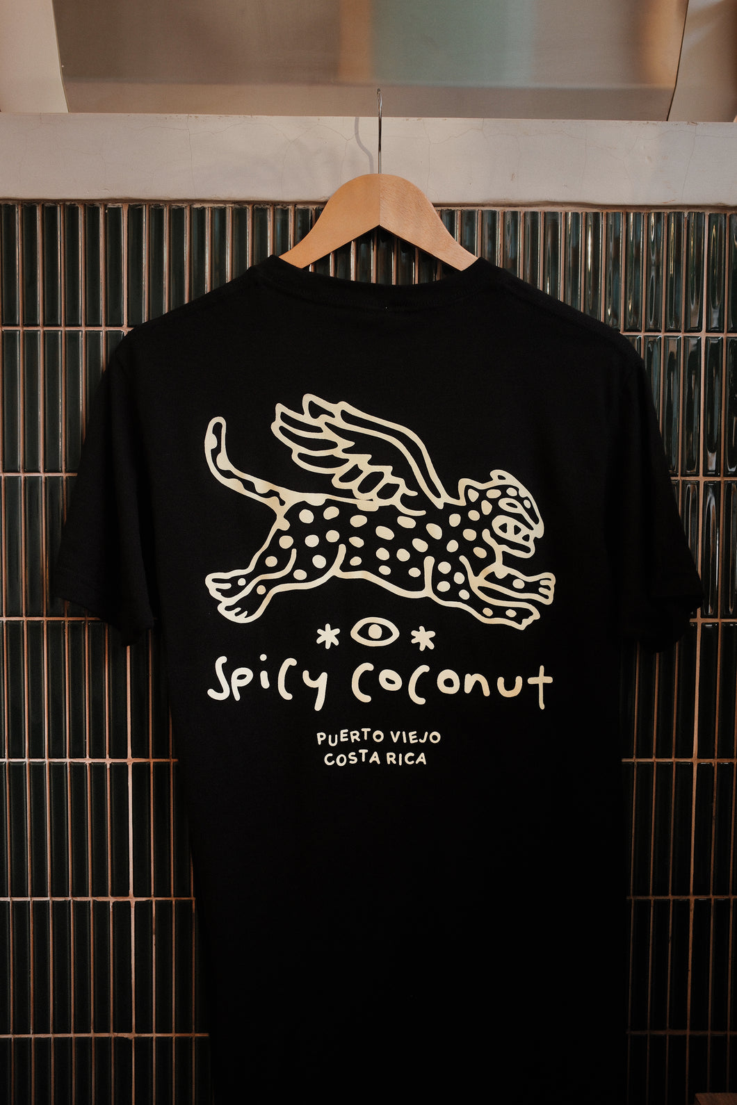 Spicy Coconut TEE - Vintage Black