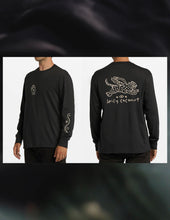 Load image into Gallery viewer, Spicy Coconut Flying Jaguar - Black Long Sleeve
