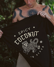 Load image into Gallery viewer, Spicy Coconut TEE - Vintage Black
